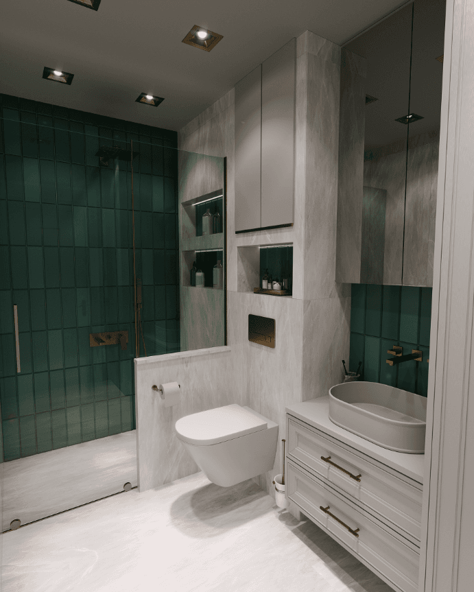 M&E Banyo Tasarımı — görsel 1